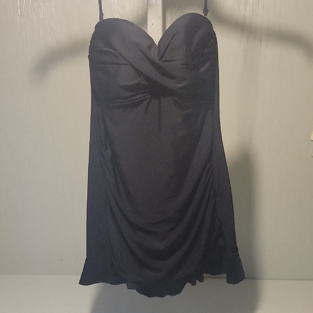 Black Strapless bathing suit